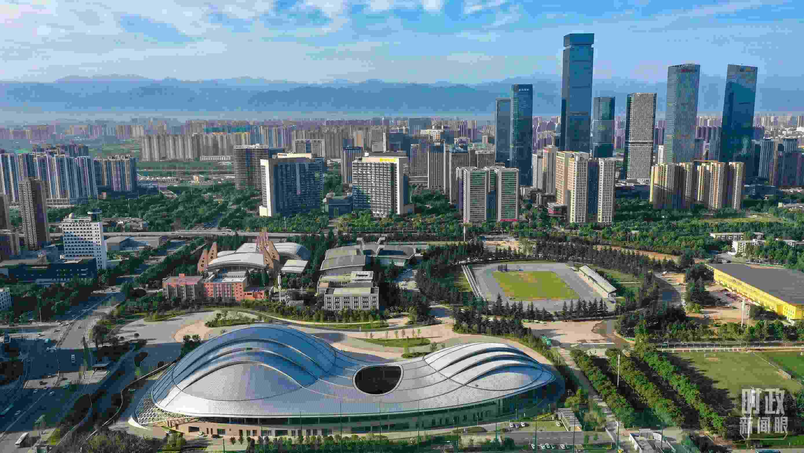 △西安高新區(qū)。（圖／視覺(jué)中國(guó)）