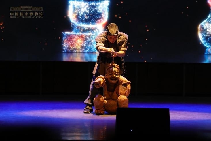 舞臺(tái)劇《盛世歡歌》現(xiàn)場(chǎng)。主辦方供圖