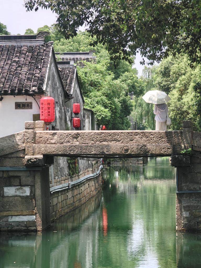 7月6日拍攝的平江歷史文化街區(qū)一景。新華社記者 楊依軍 攝