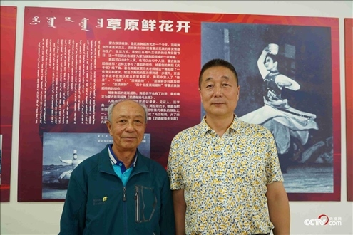 ?。▽O普〔左〕與吳恩〔右〕 央視網(wǎng)記者隋佳桐 攝）