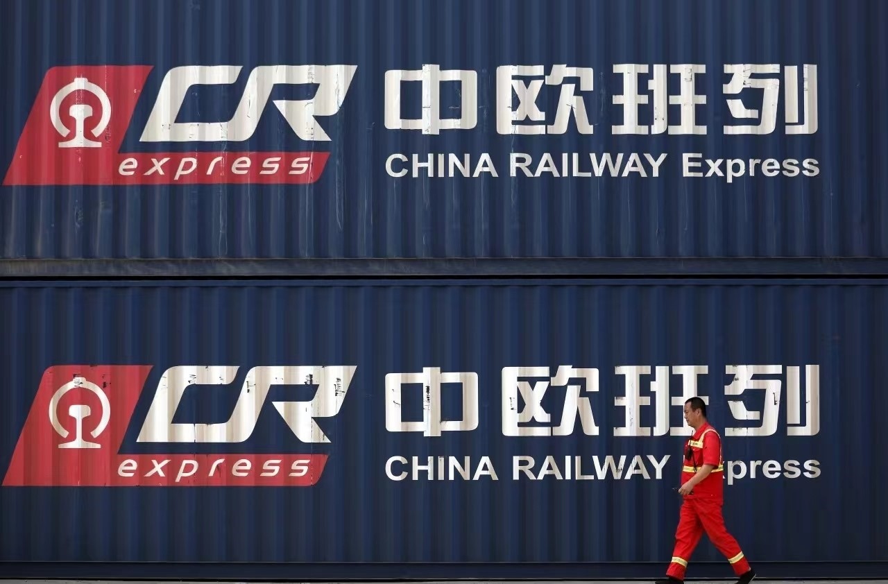 國(guó)鐵集團(tuán)發(fā)布中歐班列全程時(shí)刻表成果。國(guó)鐵集團(tuán)供圖