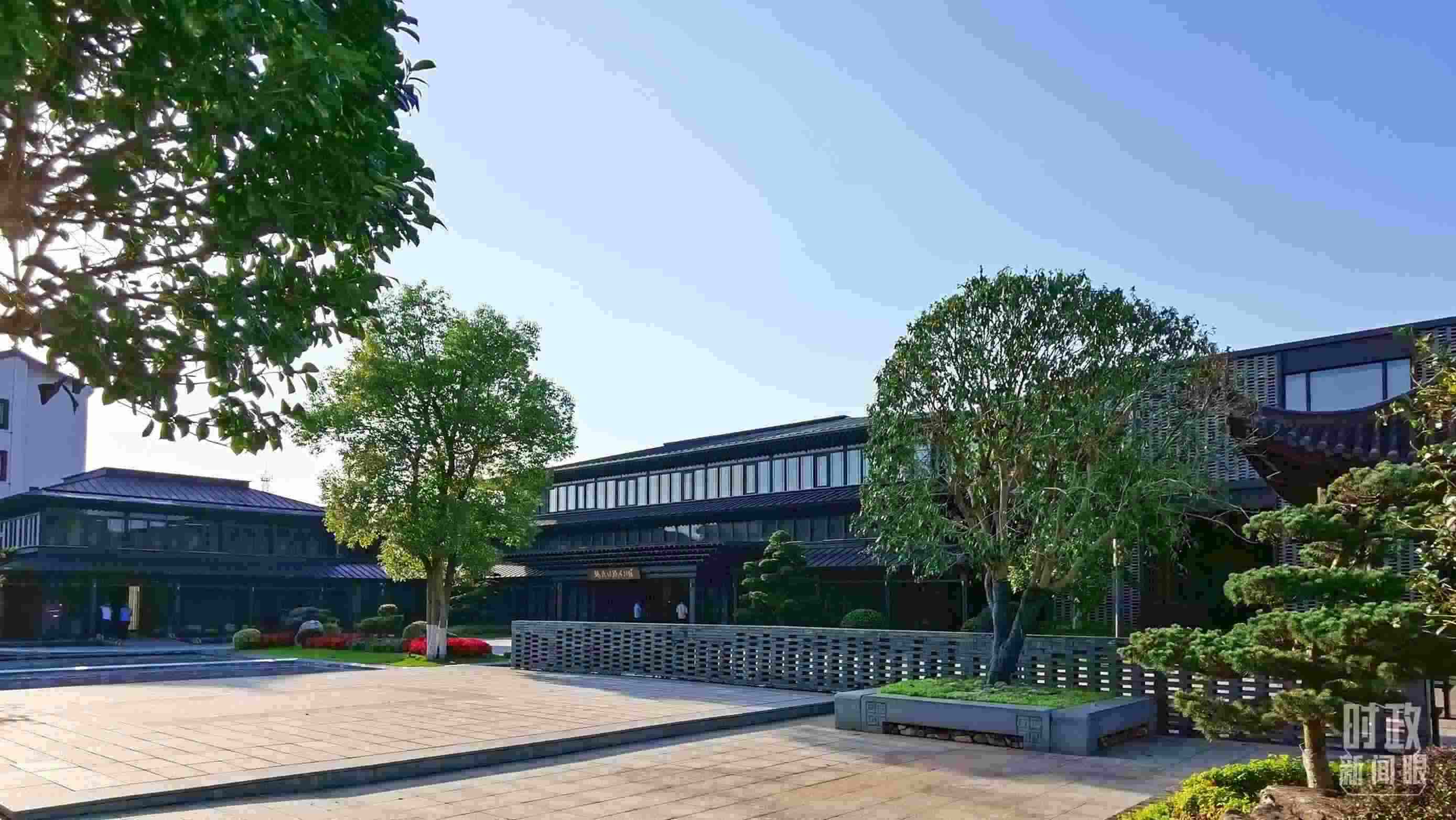 △楓橋經(jīng)驗陳列館。（總臺央視記者陳漢章拍攝）