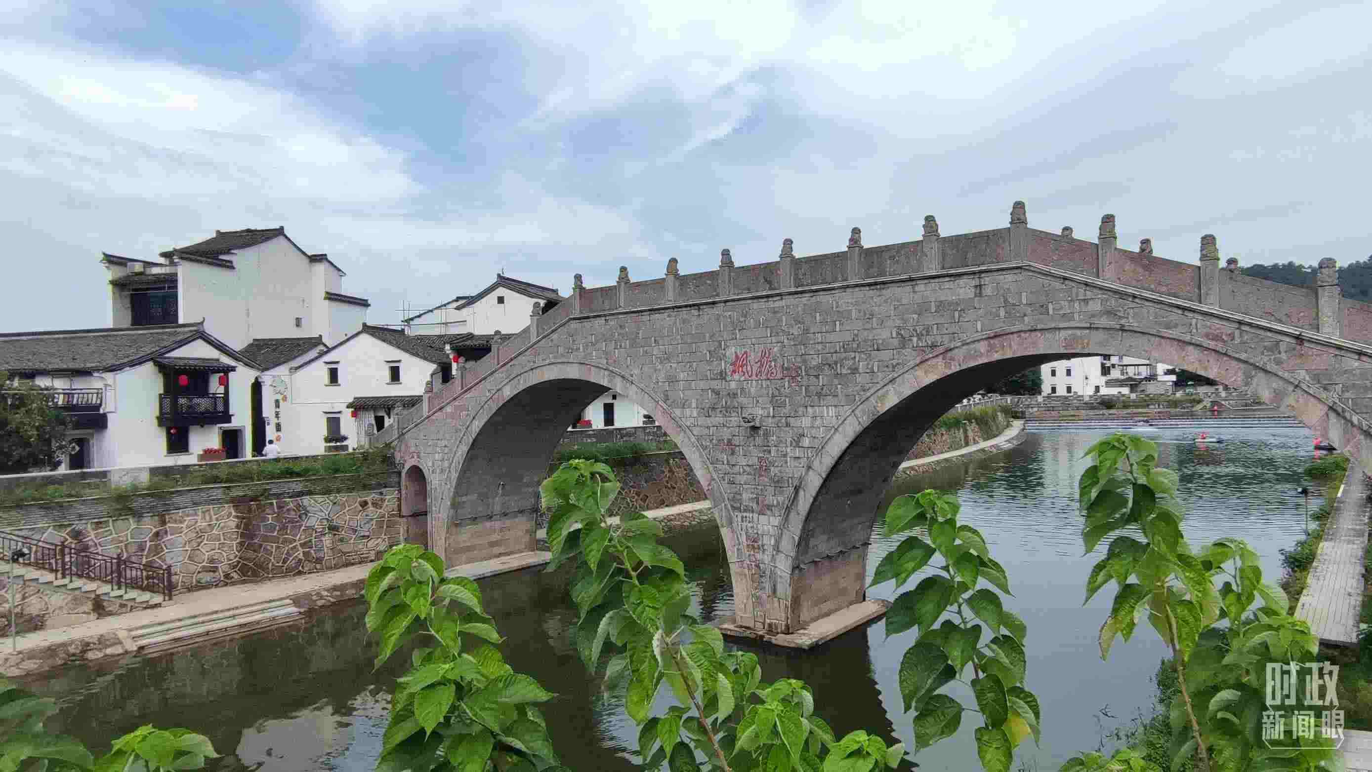 △楓橋古鎮(zhèn)。（總臺央視記者耿小龍拍攝）