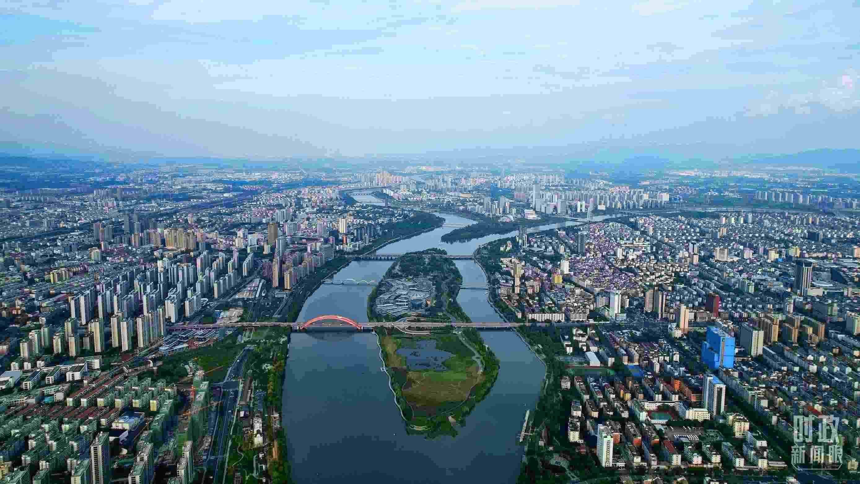 △浙江省金華市。（總臺央視記者范凱拍攝）