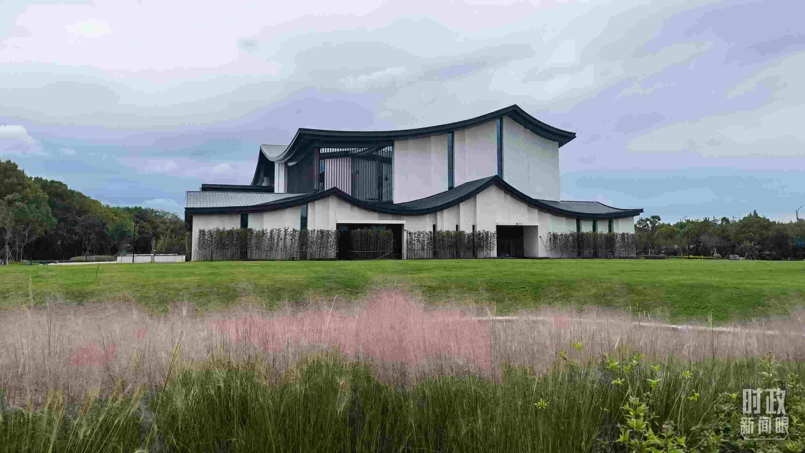 △浙東運河文化園。（總臺央視記者石丞拍攝）