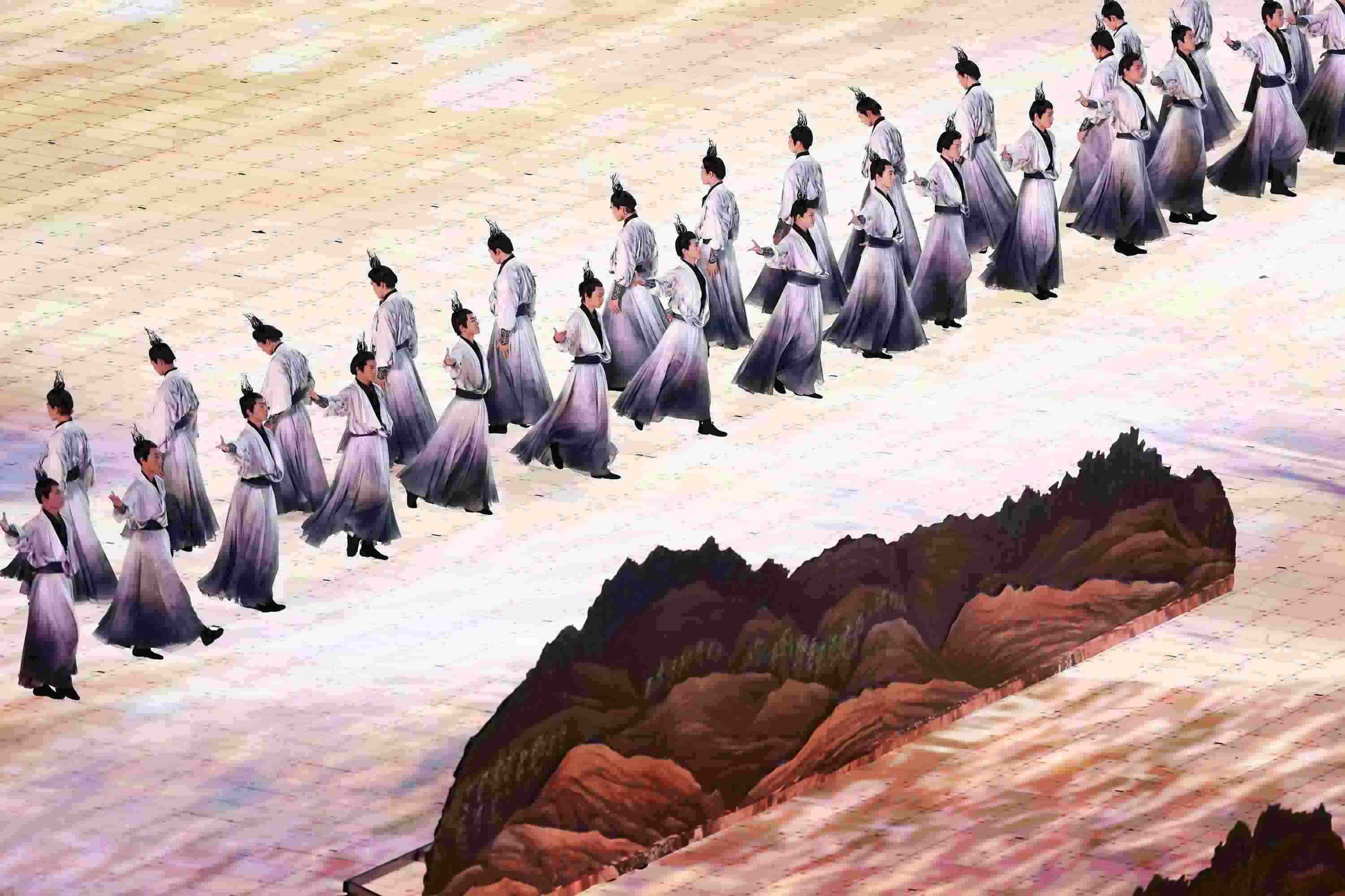 △2023年9月23日，演員在杭州第十九屆亞洲運動會開幕式上表演。