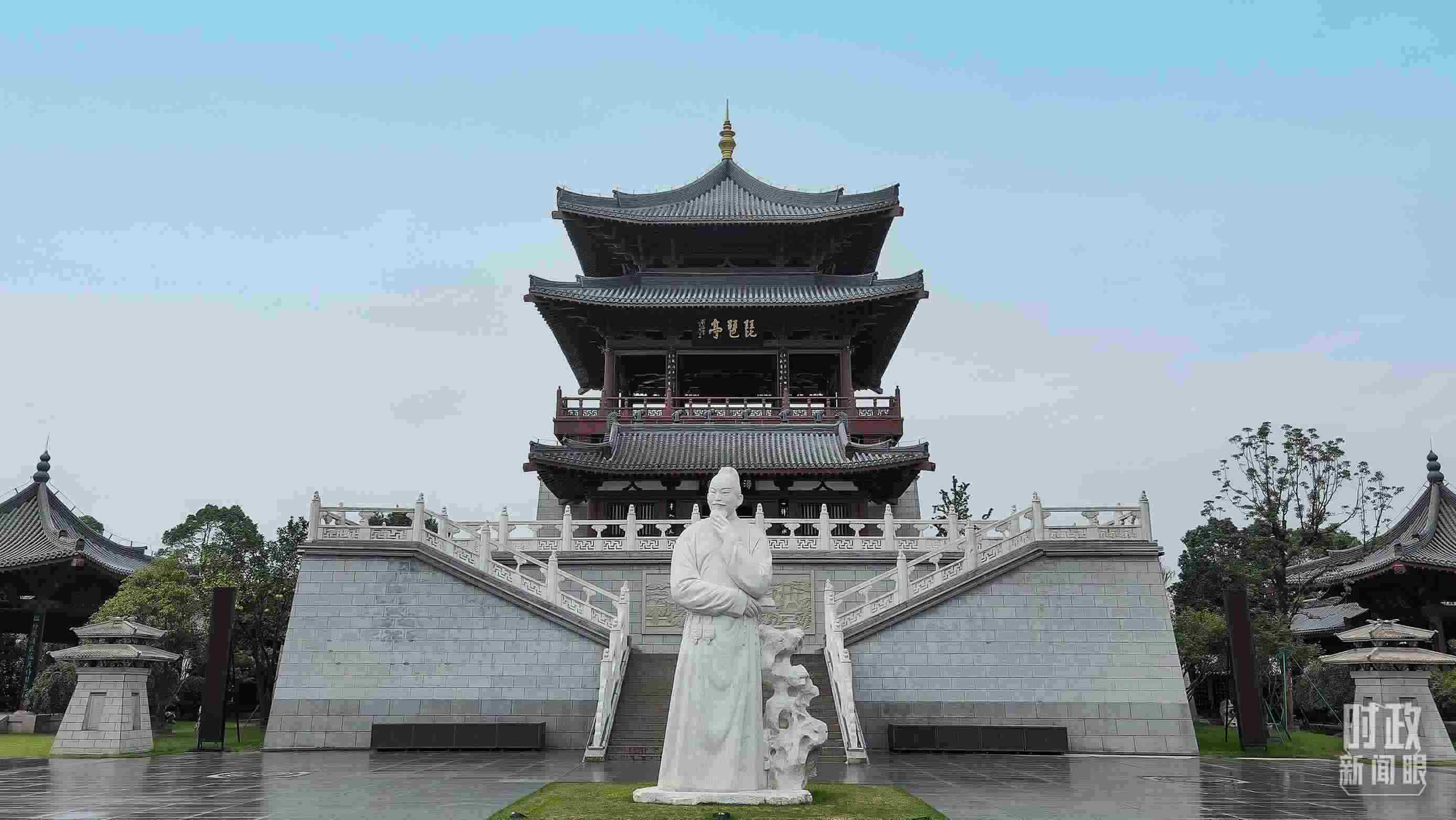 △琵琶亭。（總臺央視記者程鋮拍攝）