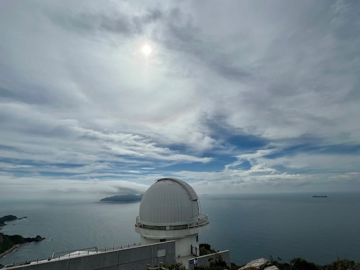 天文樓太陽望遠鏡圓頂。人民網(wǎng)高清揚攝