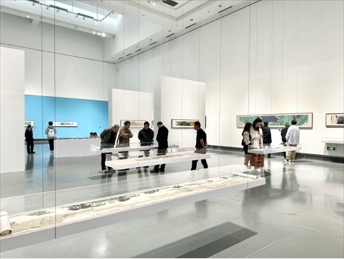 畫展現(xiàn)場。主辦方供圖