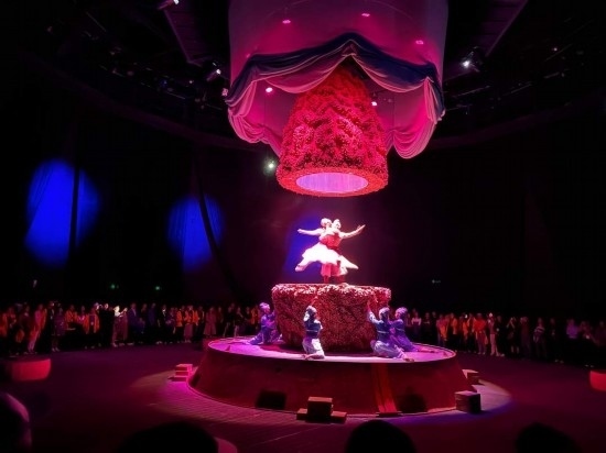 《天釀》演出場景。本報記者劉書文攝