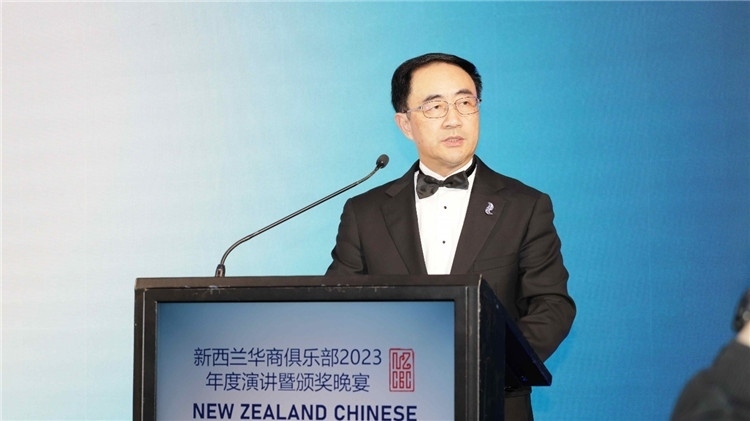新西蘭華商聯(lián)合總會主席楊健。攝影：張凱