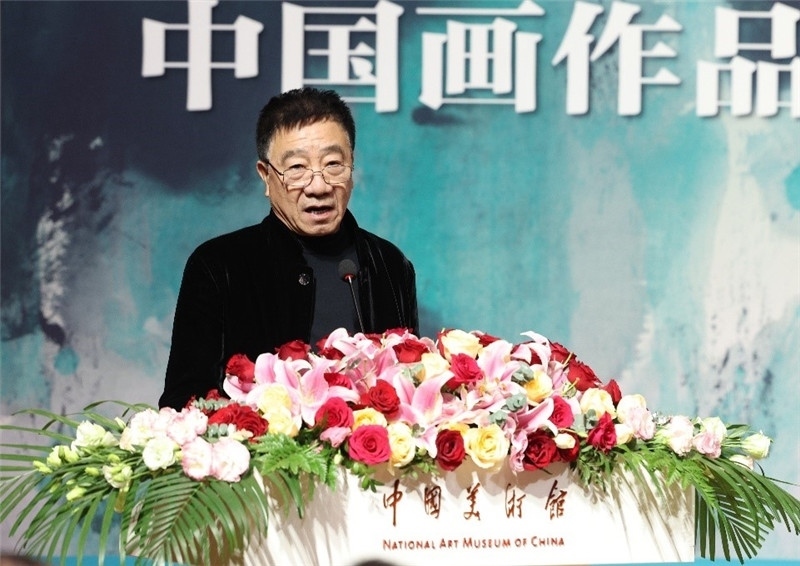 任建國致辭。主辦方供圖