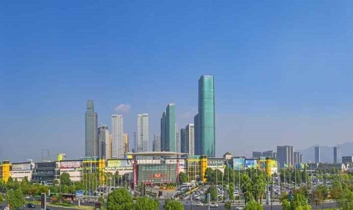 義烏城市風貌。義烏市委宣傳部供圖
