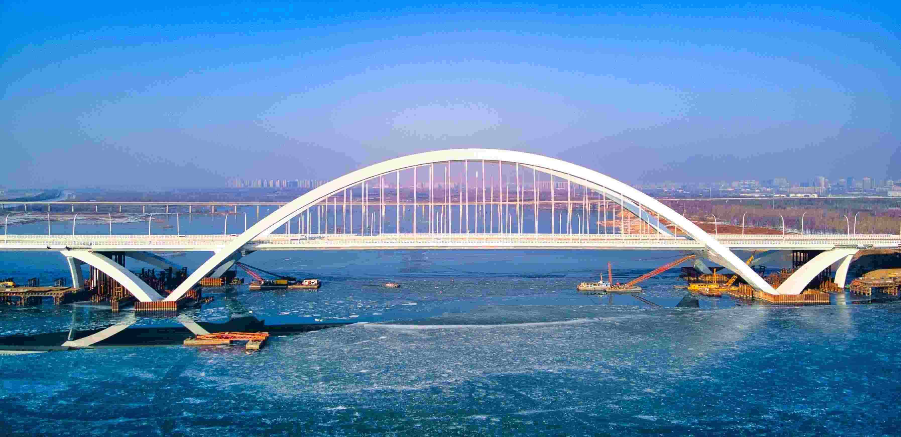 開通后的京雄大橋。受訪方供圖