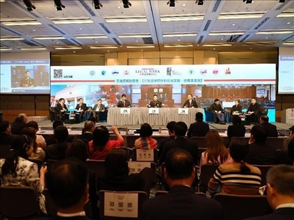 2023香港法律周，粵港澳三地聯(lián)合模擬庭審民商事案例，交流互鑒法律程序等問題。
