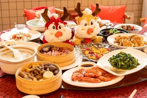 同濟(jì)大學(xué)推出新春團(tuán)圓宴。校方供圖