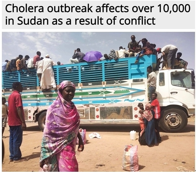 糧食危機(jī)、營養(yǎng)不良、霍亂 蘇丹人道主義危機(jī)嚴(yán)重