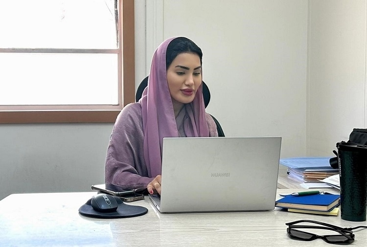 卡爾圖姆在工作中。中石化南京工程中東公司供圖