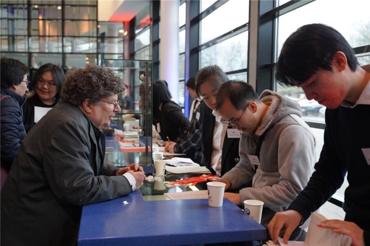 “絲路明珠--杜伊斯堡上海電影周”開(kāi)幕。依琳攝