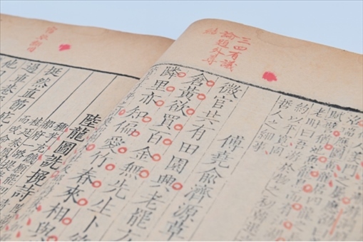 人民教育出版社館藏善本古籍《施注蘇詩》內(nèi)文展示。人教社供圖