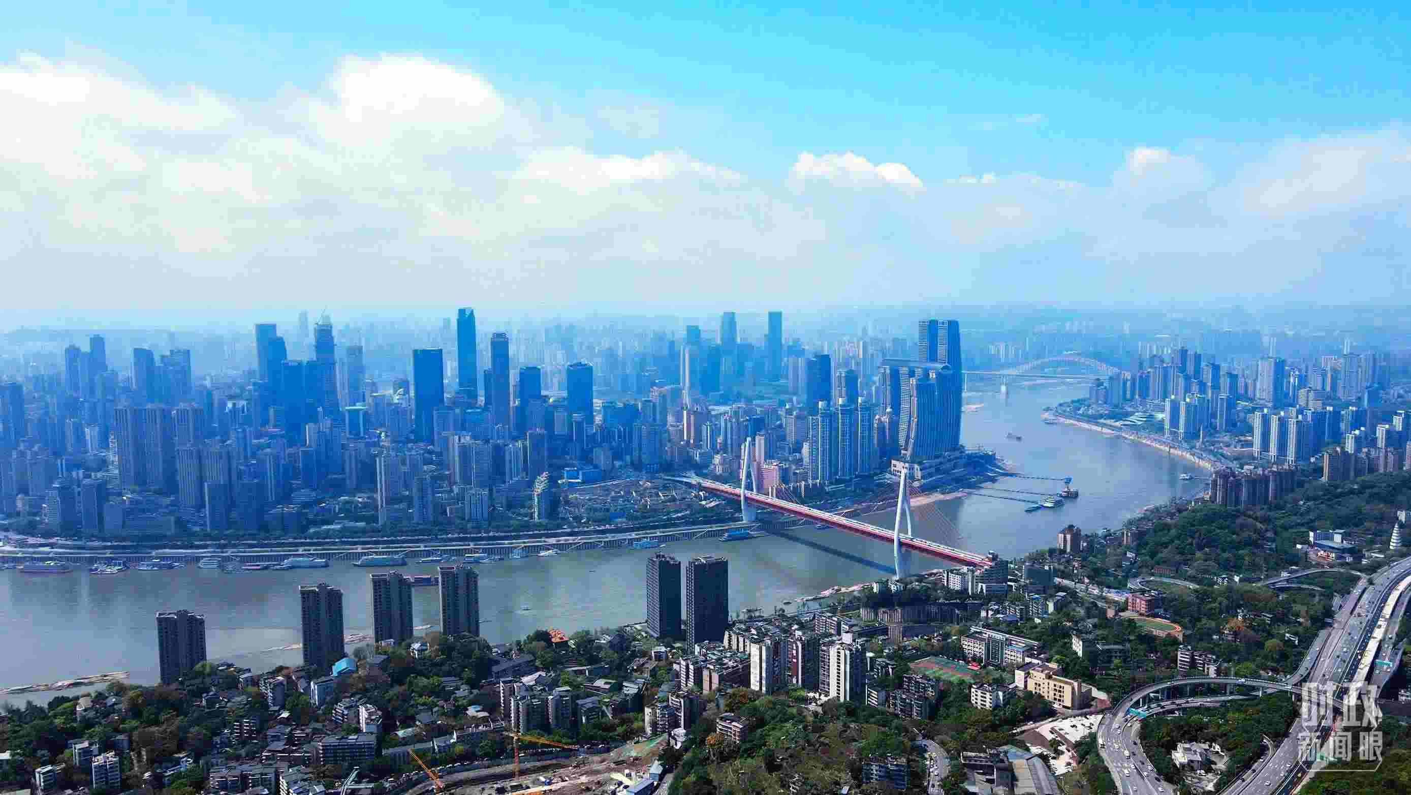 △重慶。（總臺記者謝鵬拍攝）