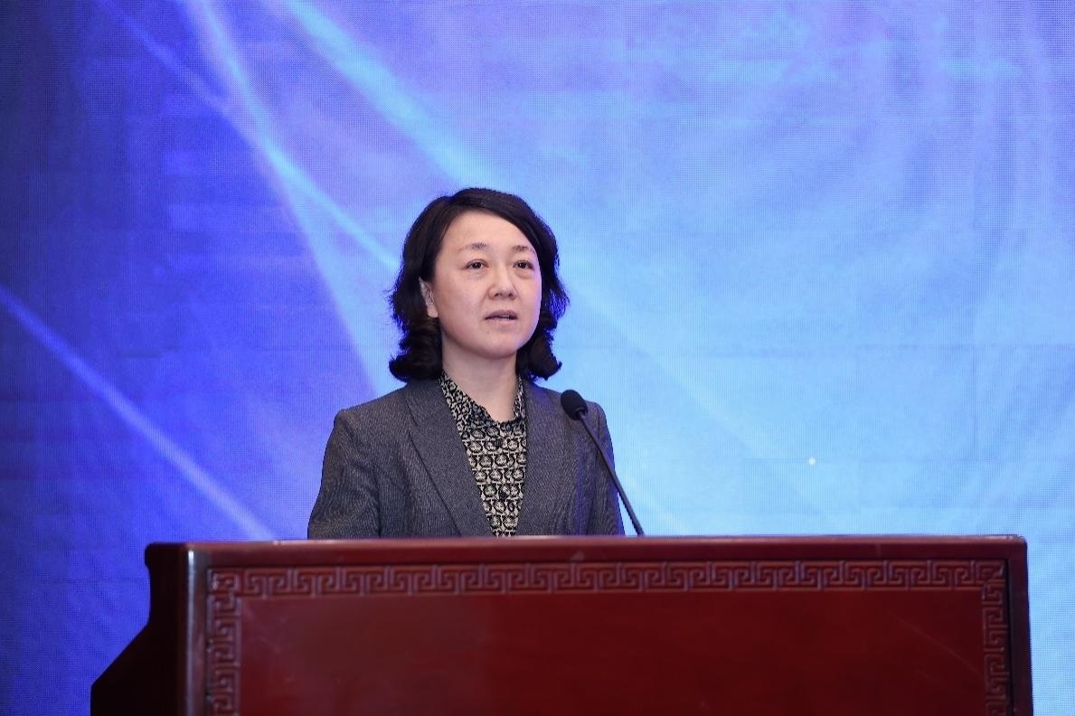 中華全國新聞工作者協(xié)會黨組成員、書記處書記吳兢致辭。主辦方供圖