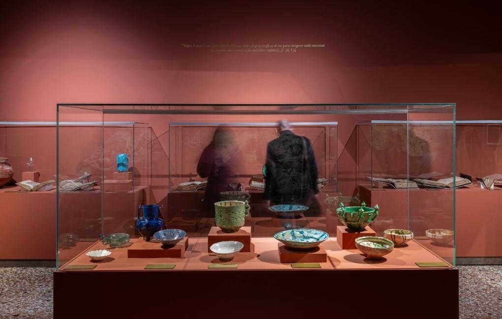 威尼斯總督府“馬可·波羅的世界”展現(xiàn)場。受訪機(jī)構(gòu)供圖