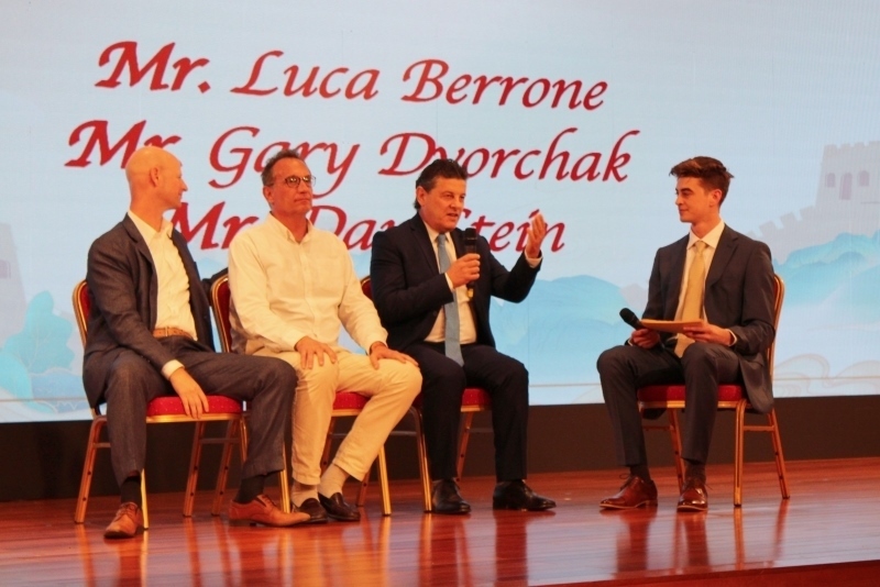 2、在故事分享環(huán)節(jié)，多名友好人士分享他們與中國的故事。 伊莎貝爾·羅德里格斯攝