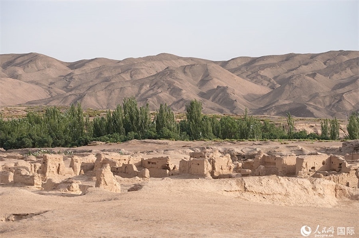 交河故城。人民網(wǎng)記者 張麗婭攝