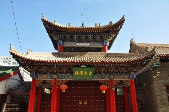 烏魯木齊陜西大寺（圖片來源：視覺中國(guó)）