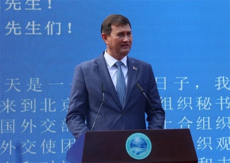 白俄羅斯外交部長馬克西姆·雷任科夫出席活動并致辭。主辦方供圖