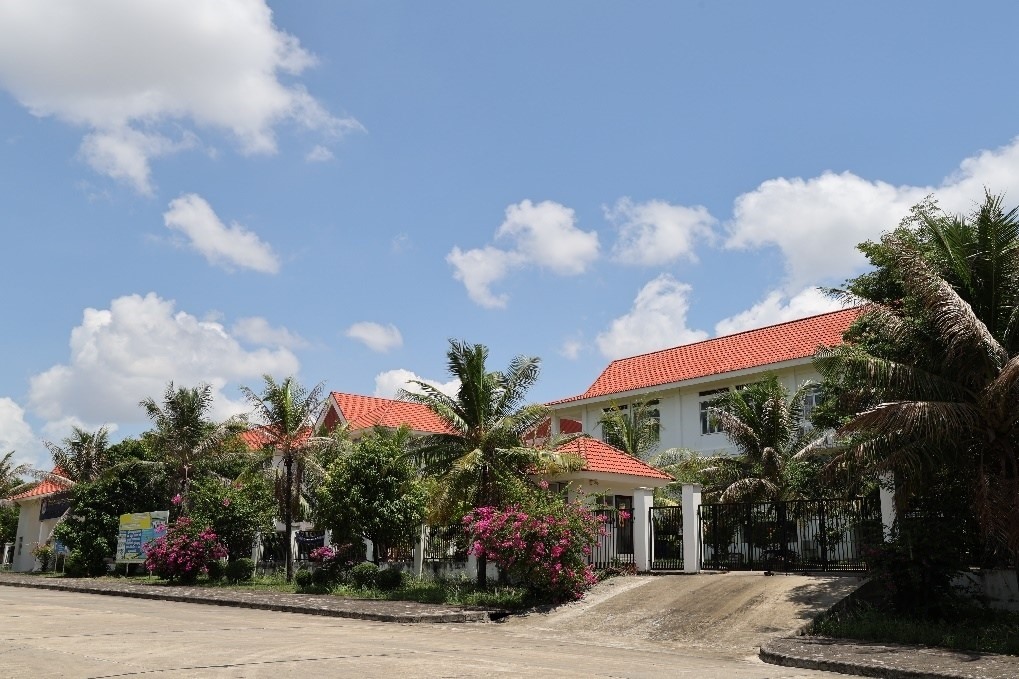 西哈努克省中柬友誼理工學(xué)院。西港特區(qū)公司供圖