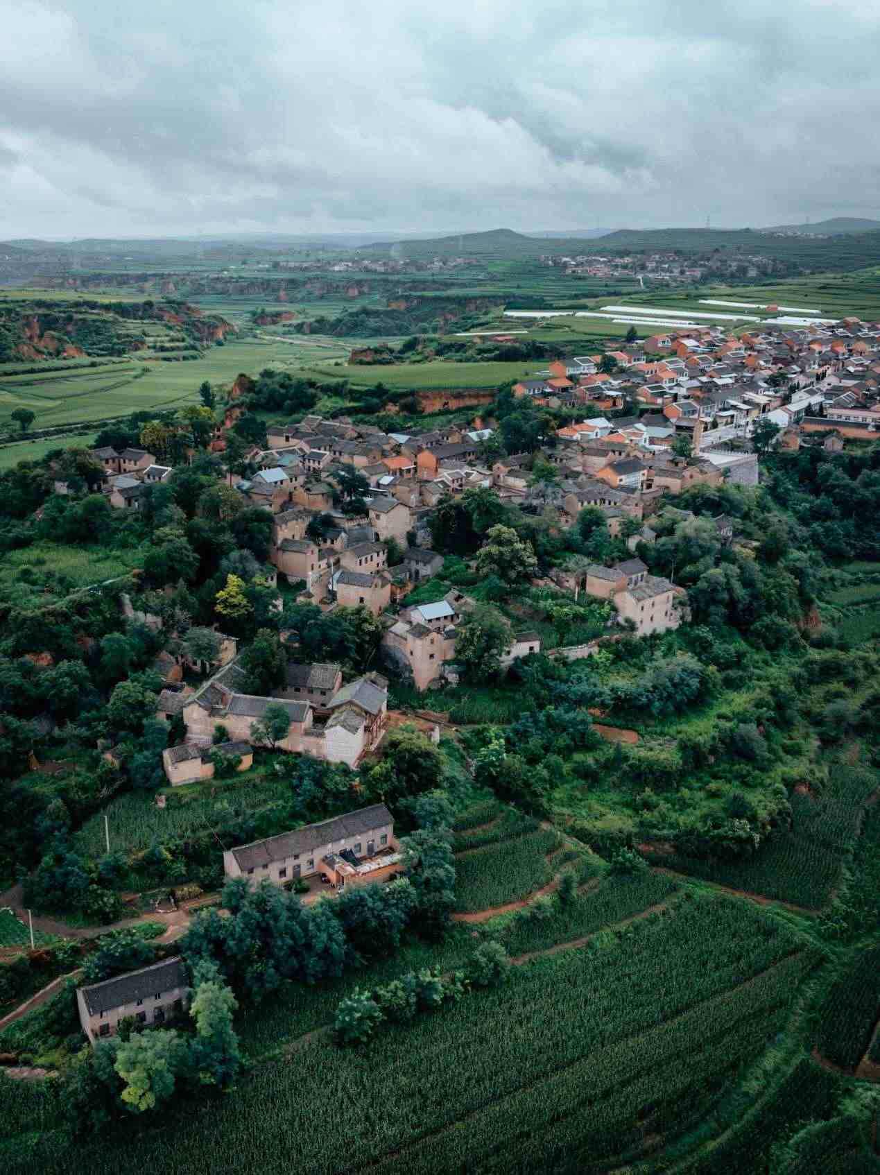 俯瞰永寧寨村。邱活攝