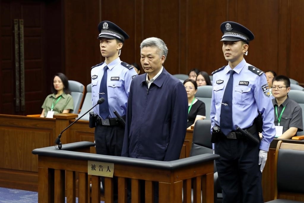 現(xiàn)場圖。（重慶市第五中級人民法院供圖）