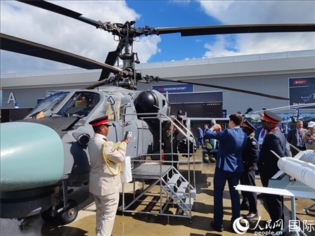 俄羅斯“軍隊(duì)-2024”國(guó)際軍事技術(shù)論壇現(xiàn)場(chǎng)。人民網(wǎng)記者 于宏建攝