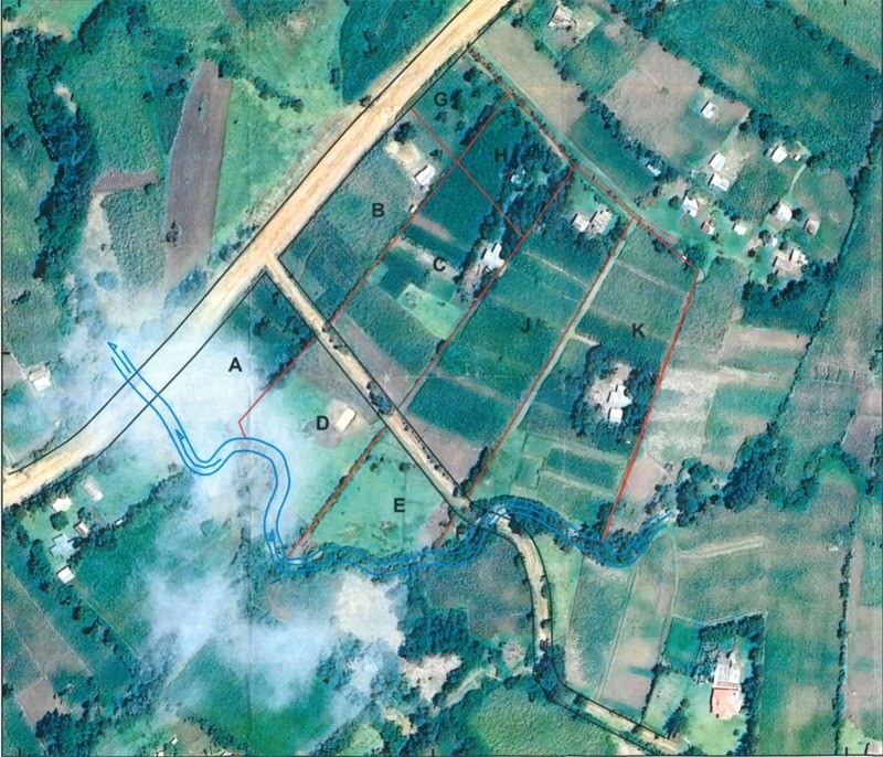 馬拉瓦供水項目平面圖。中鐵十局供圖