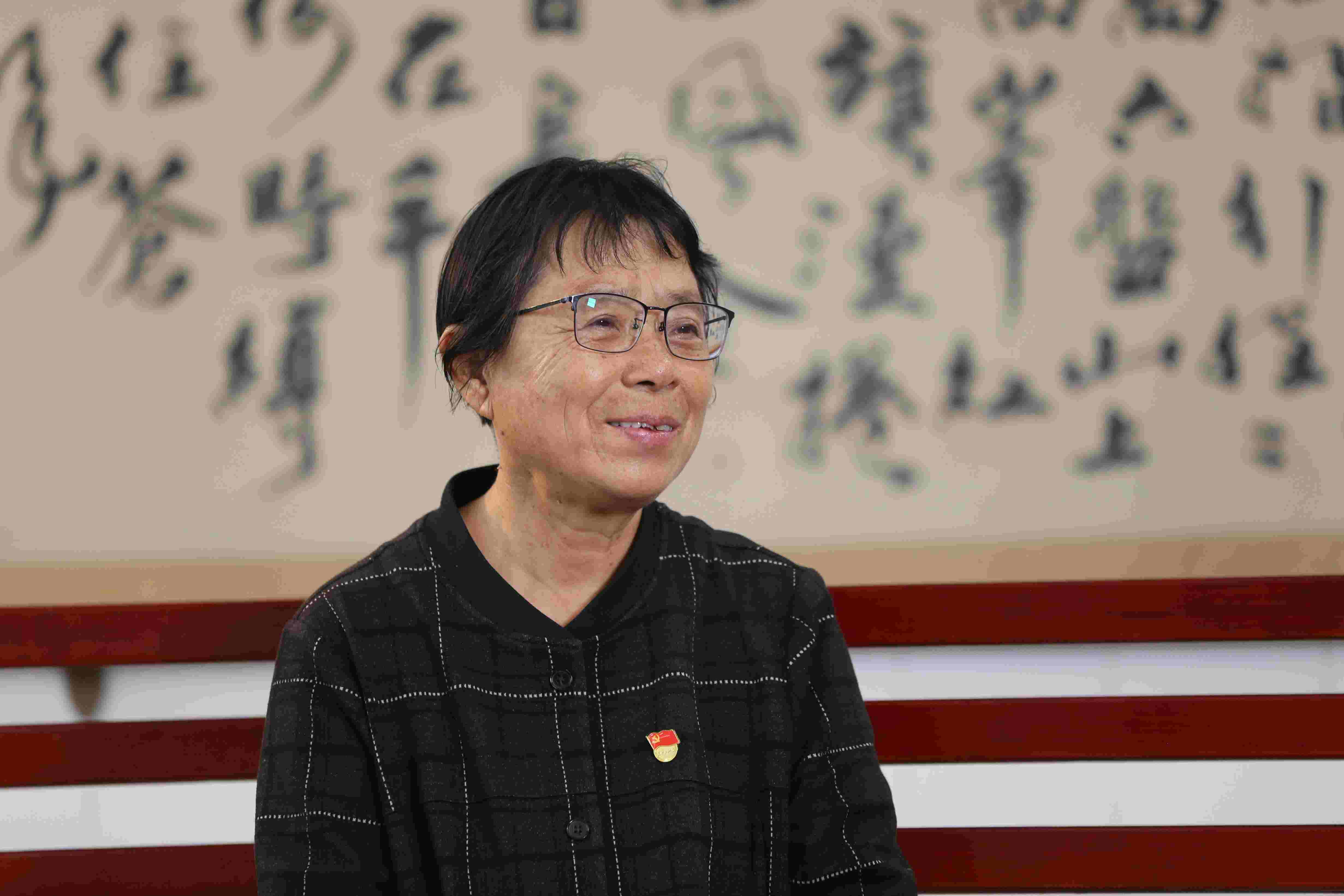 張桂梅。人民網(wǎng)記者 李發(fā)興攝