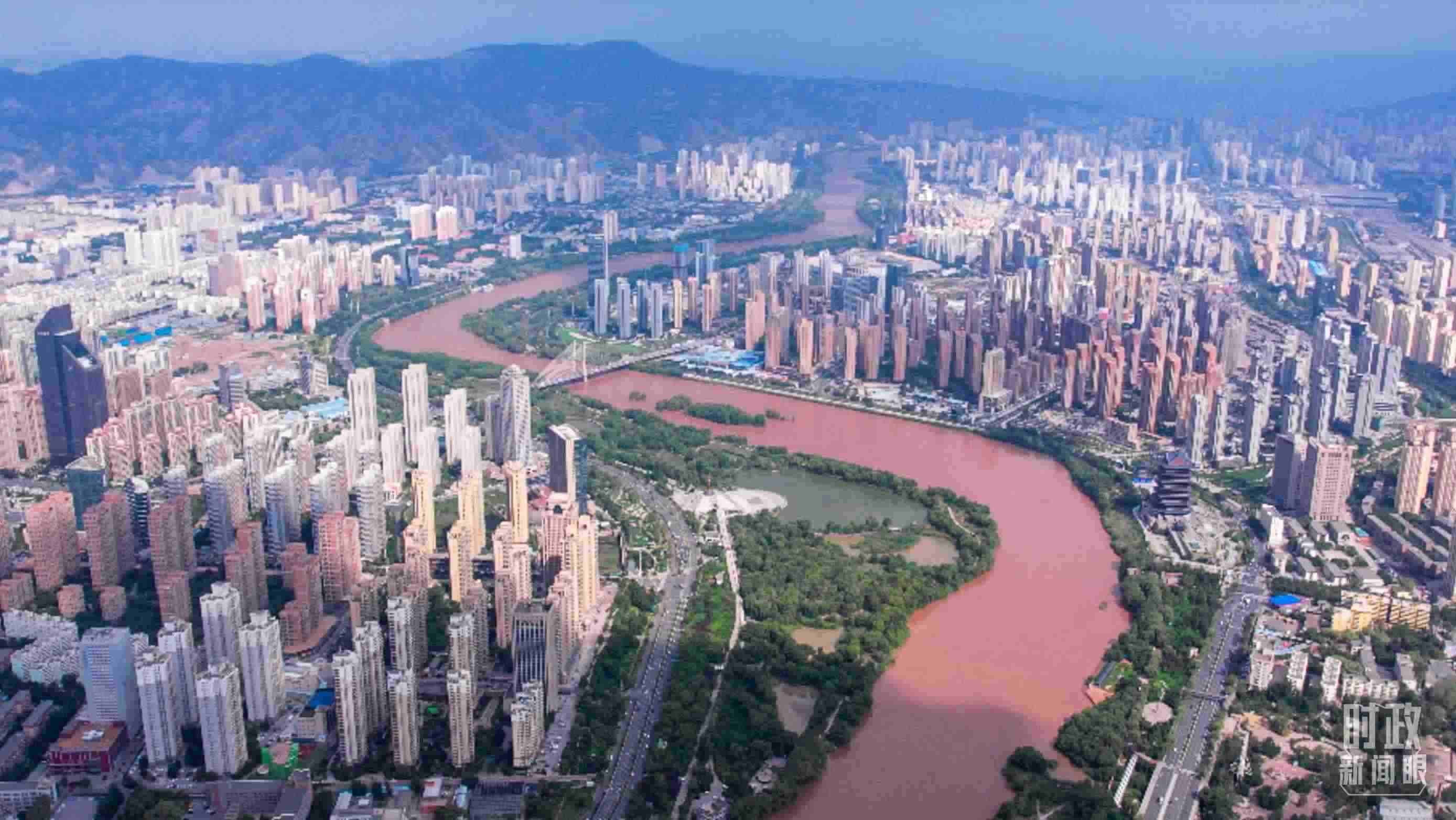 △蘭州。（總臺央視記者范凱拍攝）