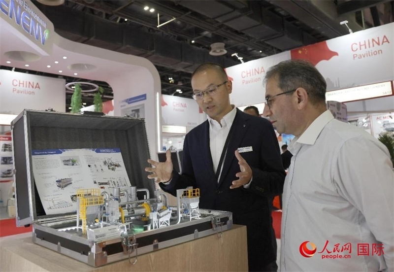 中企污水處理設備介紹。人民網(wǎng)記者 管克江攝