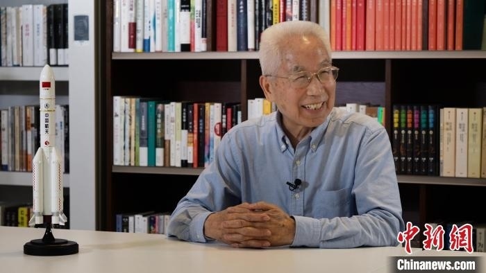 中國(guó)工程院院士龍樂豪。(中國(guó)運(yùn)載火箭技術(shù)研究院供圖)