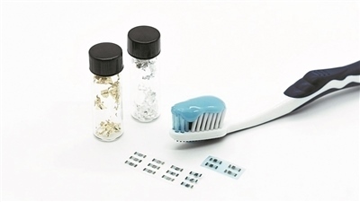  一種基于酞菁銅的晶體管研發(fā)成功。圖片來源：美國趣味工程網(wǎng)站