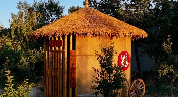 老奇臺(tái)人民法庭“土圓倉”調(diào)解室。老奇臺(tái)人民法庭供圖