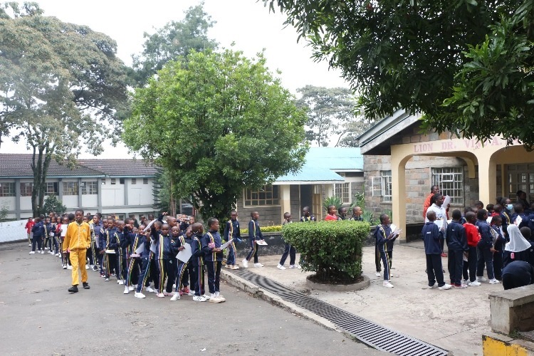 考場(chǎng)現(xiàn)場(chǎng)。埃格頓大學(xué)孔子學(xué)院供圖