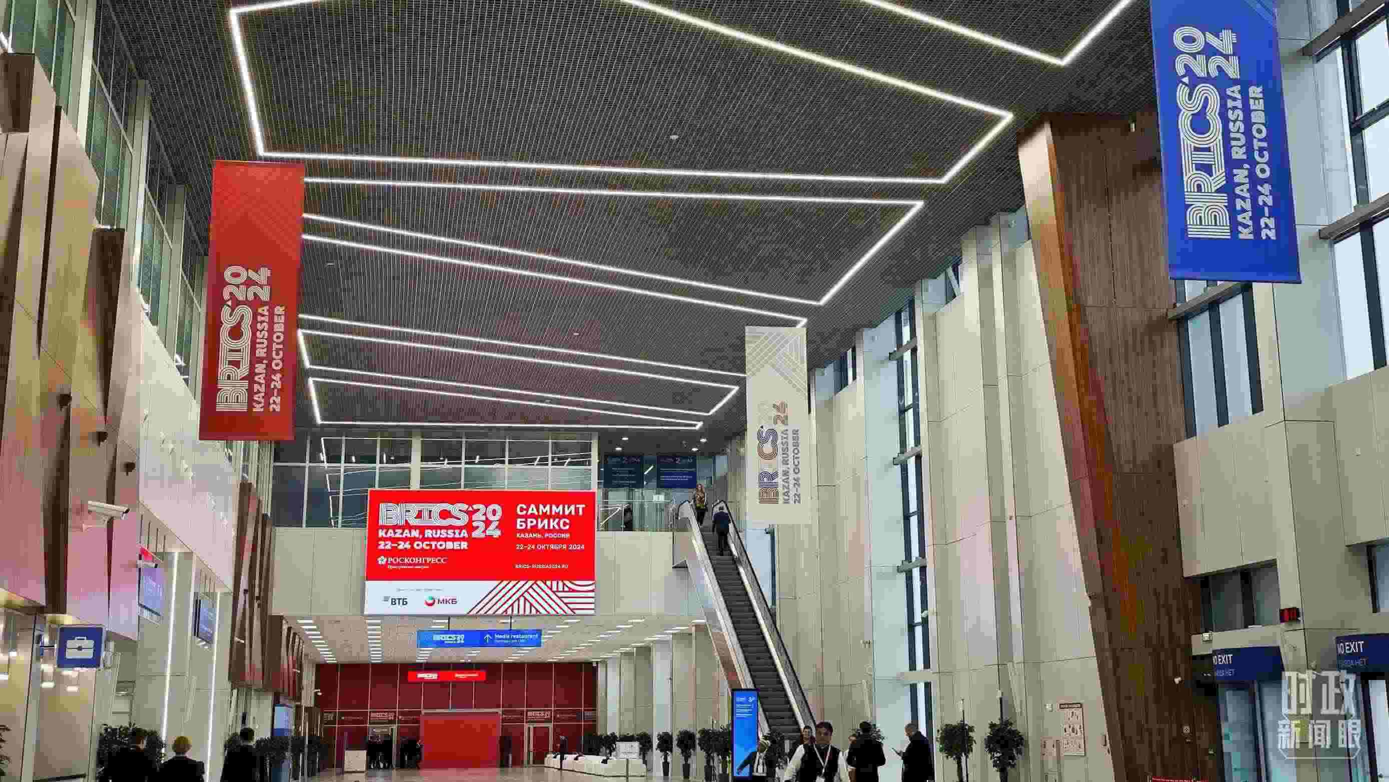 △ 喀山會(huì)展中心。（總臺(tái)記者高鑫翼拍攝）