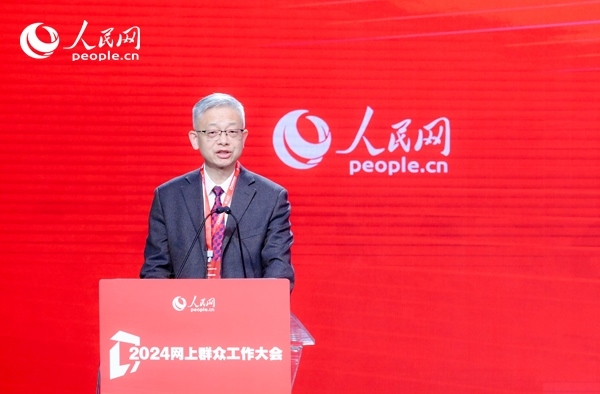 寧夏回族自治區(qū)銀川市委社會(huì)工作部副部長(zhǎng)李卒作實(shí)踐分享。人民網(wǎng) 鄂智超攝