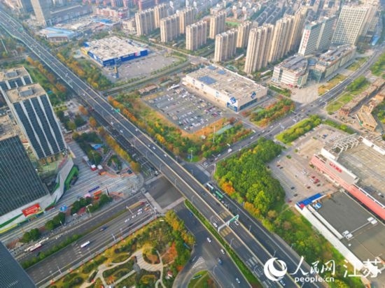 崇川區(qū)北大街便民商圈。人民網(wǎng)記者 王繼亮攝