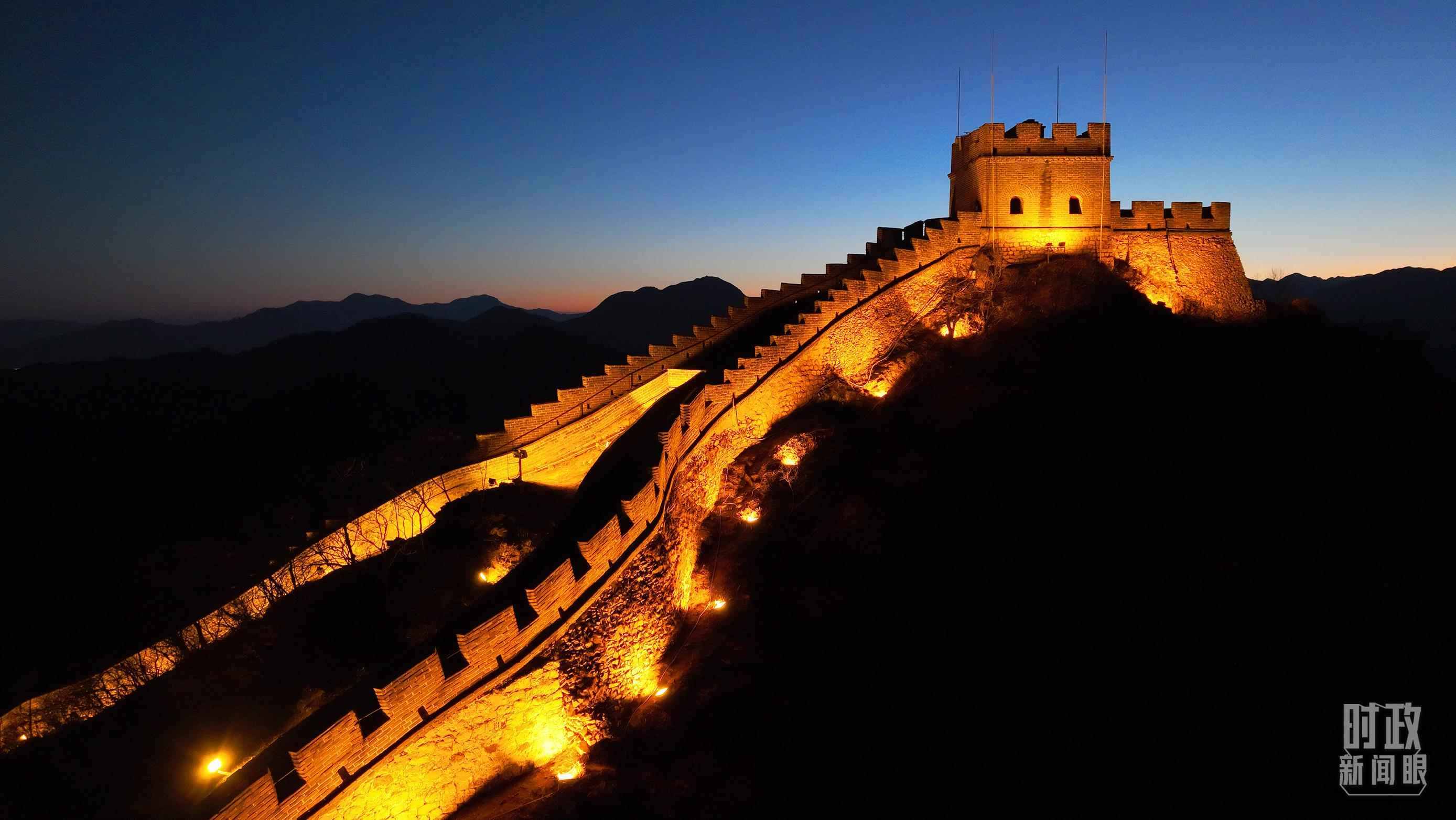 △北京居庸關(guān)長城。（總臺央視記者范凱拍攝）