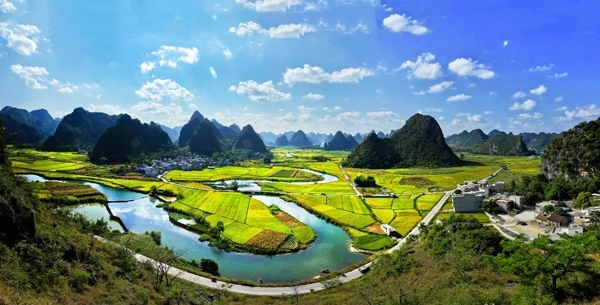 廣西天等都康田園風(fēng)光。主辦方供圖