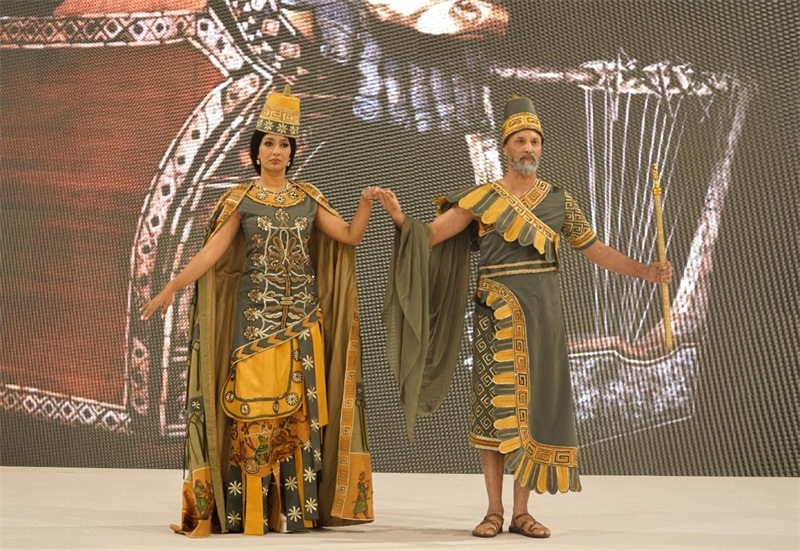 伊拉克時尚館舉辦的時裝展。伊拉克時尚館供圖