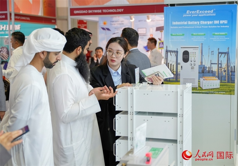 展會現(xiàn)場。人民網(wǎng) 塔里克·易卜拉欣攝